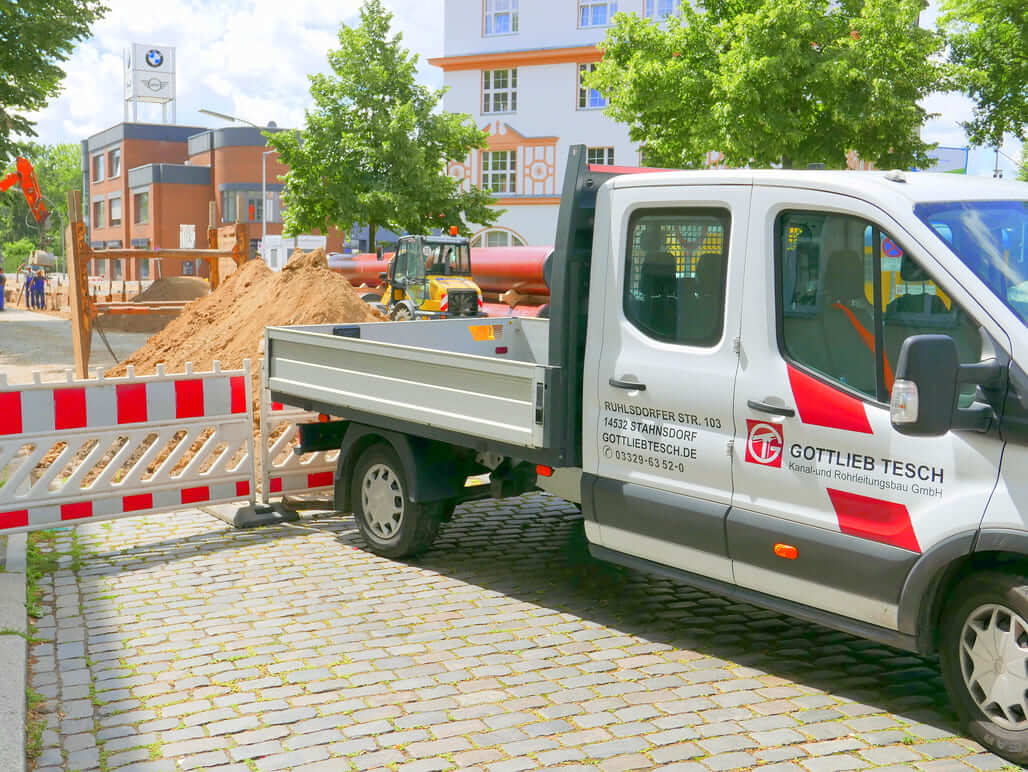 Gottlieb Tesch Baustelle 2020