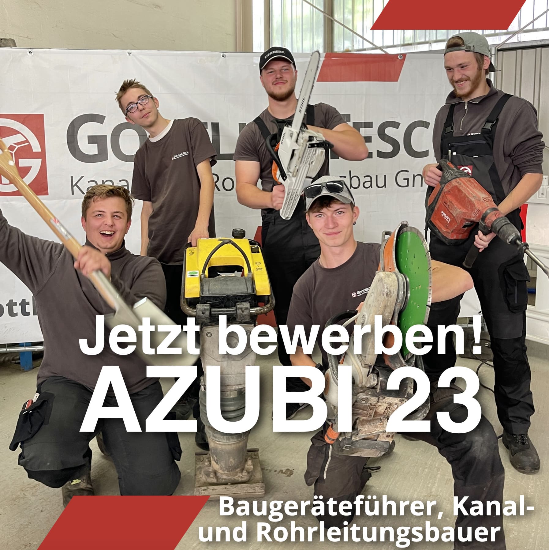 Azubi gesucht – Ausbildung 2023 bei Gottlieb Tesch